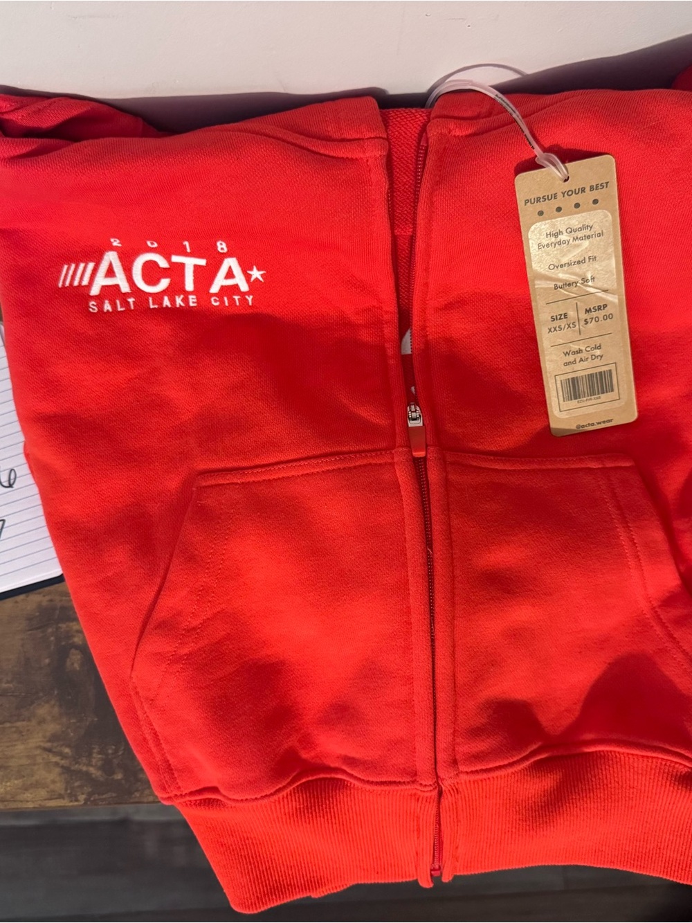 ACTA Firework Everyday Zip Up